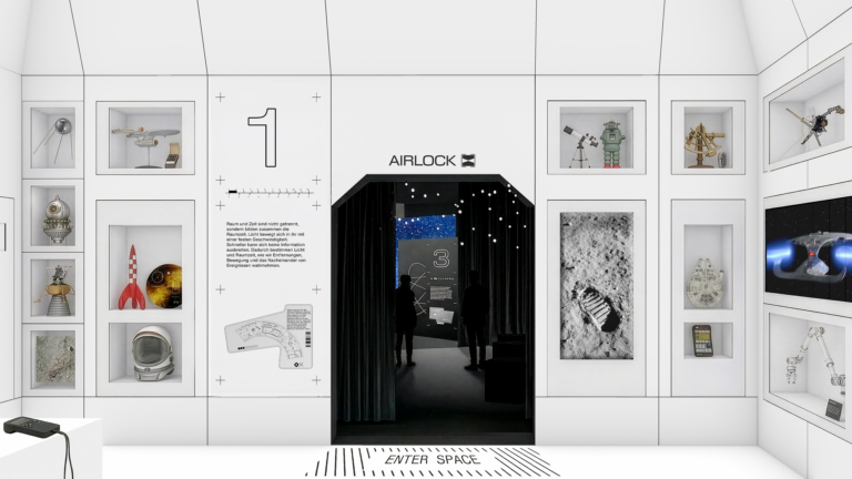 Space: Exhibition Concept for Lokschuppen Rosenheim