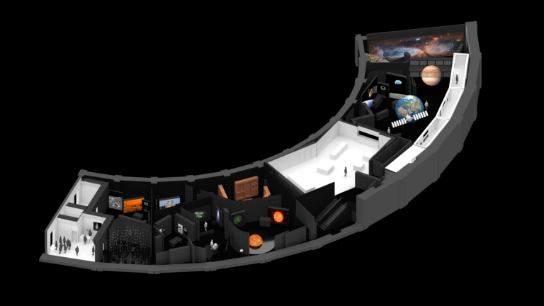Space: Exhibition Concept for Lokschuppen Rosenheim