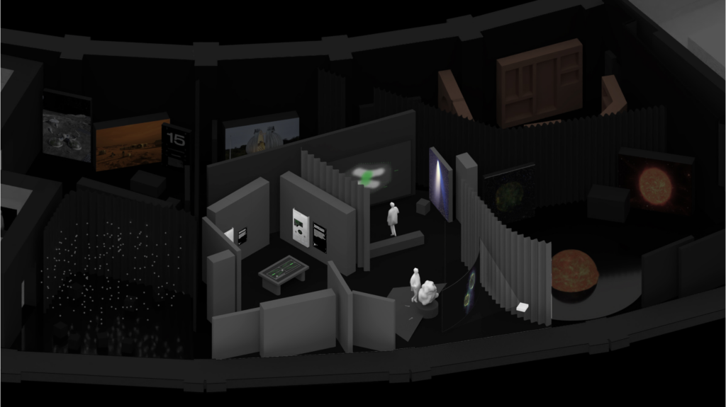 Space: Exhibition Concept for Lokschuppen Rosenheim