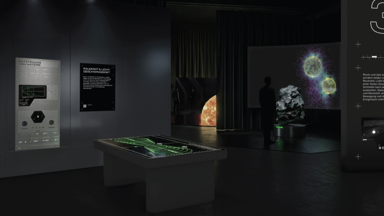 Space: Exhibition Concept for Lokschuppen Rosenheim